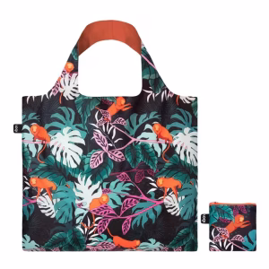 Művészi LOQI shopper Glitter Power Mata Majom